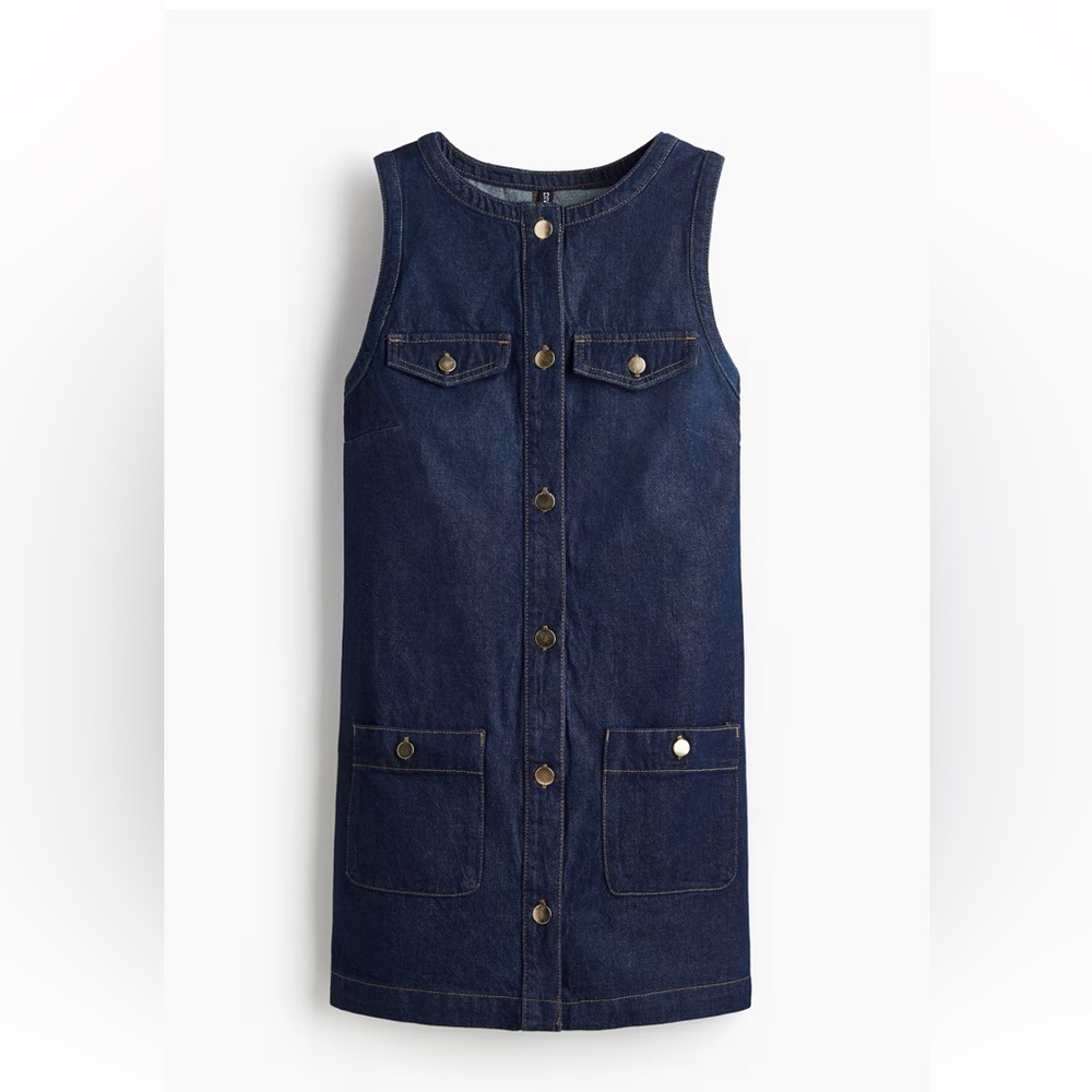 H&M Sleeveless Denim Dress